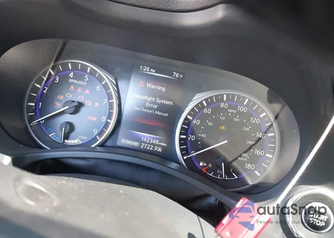 2014 Infiniti Q50 Hybrid Sport from USA, damaged, VIN JN1AV7AP8EM691226